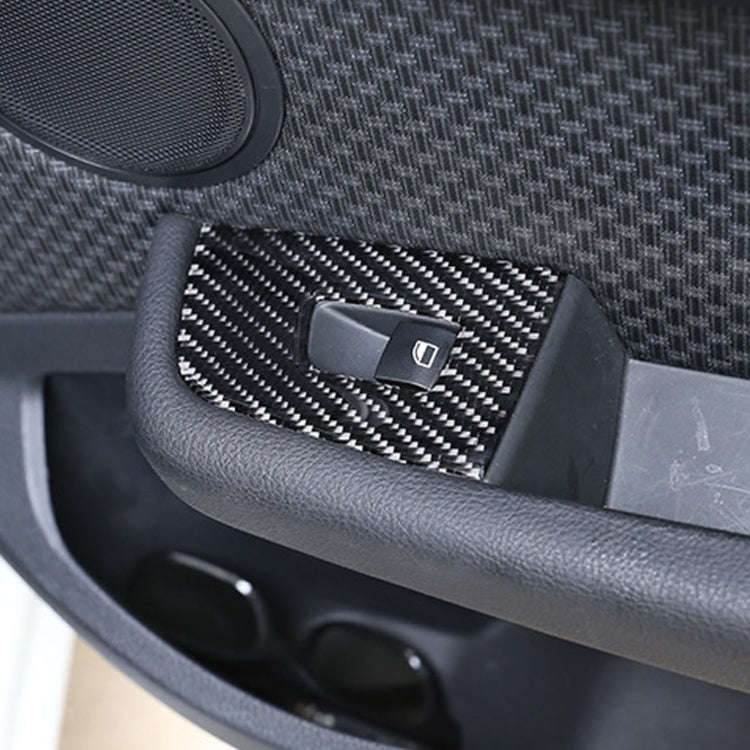 Car Window Glass Lift Switch Decorative Sticker for BMW F52 1 Series Sedan 2017-2019, Left Drive