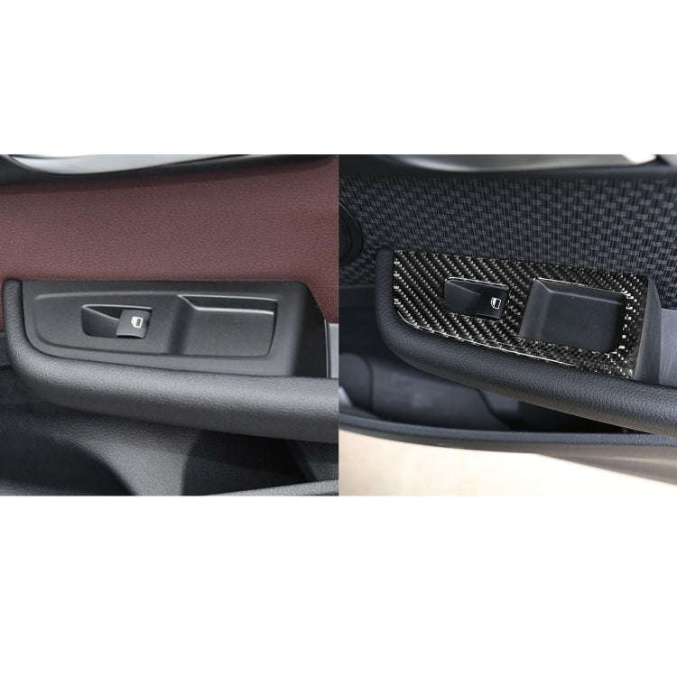 Car Window Glass Lift Switch Decorative Sticker for BMW F52 1 Series Sedan 2017-2019, Left Drive