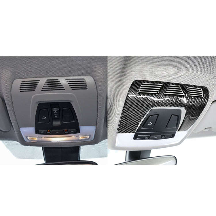 Car Front Reading Light Frame Decorative Sticker for BMW F52 1 Series Sedan 2017-2019, Left Drive