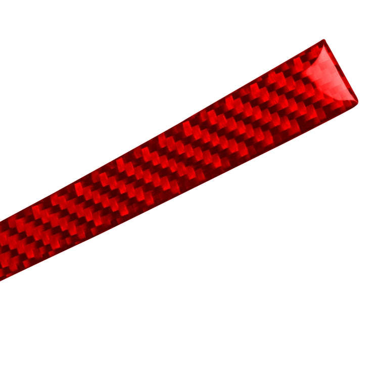 Car Handrail Cup Holder Decorative Sticker for Volvo V60 2010-2017, Left and Right Drive(Red)