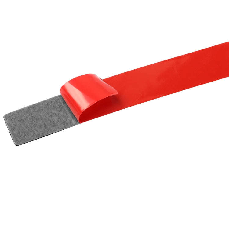 Car Carbon Fiber Navigation Frame Decorative Sticker for Volvo V60 2010-2017, Right Drive(Red)