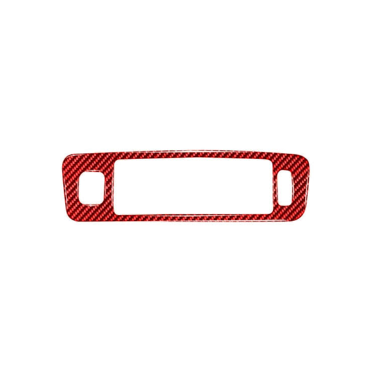 Car Central Control Lower Air Outlet Decorative Sticker for Volvo V60 2010-2017, Right Drive(Red)