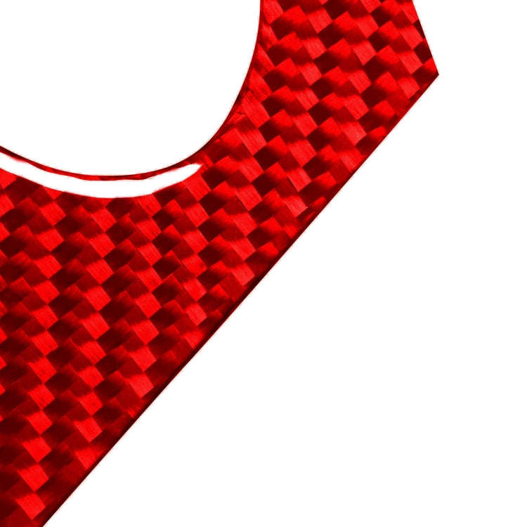 Car Central Control Lower Air Outlet Decorative Sticker for Volvo V60 2010-2017, Right Drive(Red)