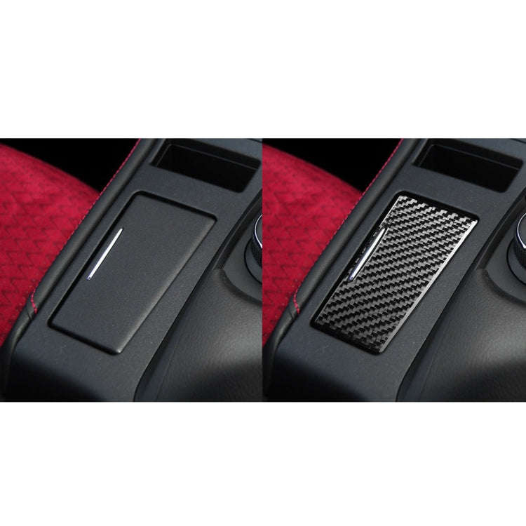 Car Carbon Fiber Ashtray Panel Decorative Sticker for Lexus CT 2011-2017, Right Drive