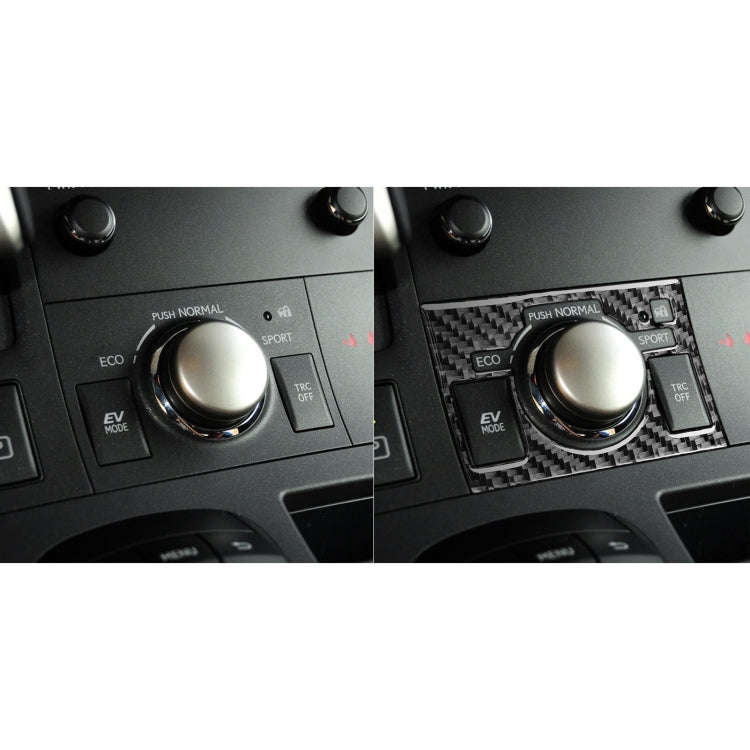 Car Control Panel High-level Configuration Decorative Sticker for Lexus CT 2011-2017, Left Drive