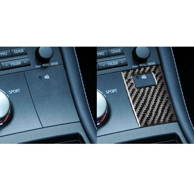 Car Carbon Fiber Sport Mode Panel A Decorative Sticker for Lexus CT 2011-2017, Left and Right Drive