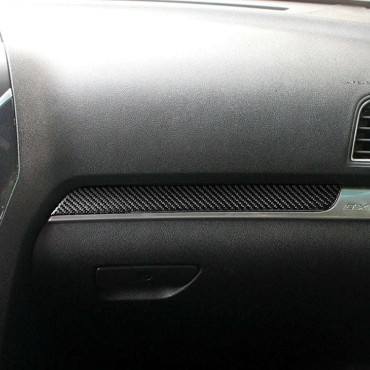 Car Carbon Fiber Storage Decorative Sticker for Ford Explorer 2016-2019, Left Drive