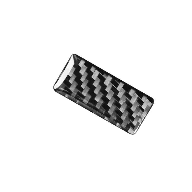 Car Carbon Fiber Storage Frame Decorative Sticker for Mazda 3 Axela 2020, Left and Right Drive