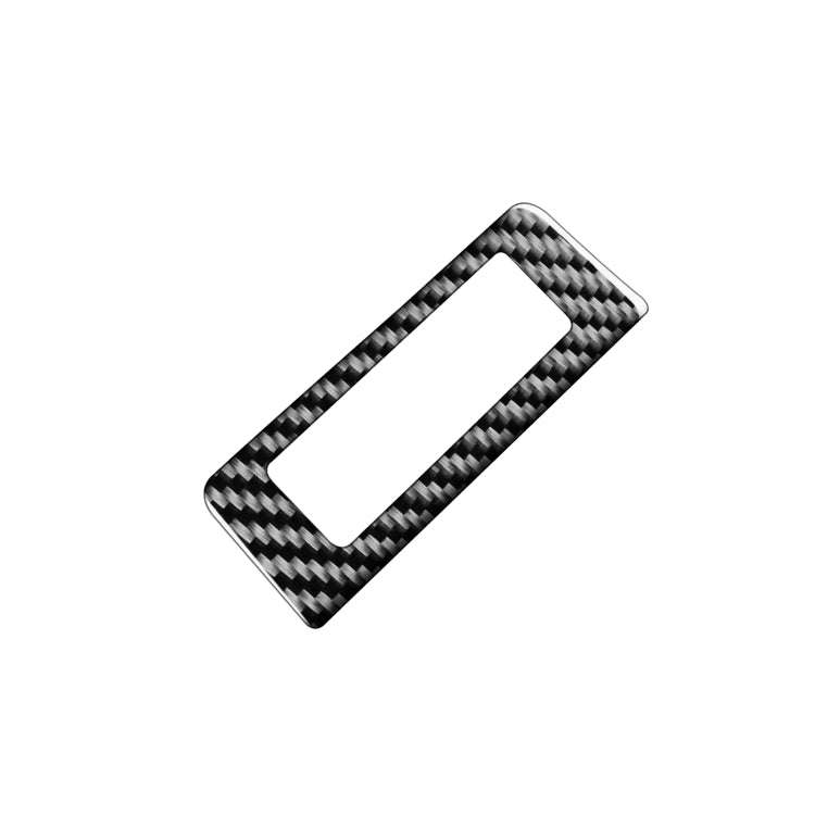 Car Carbon Fiber Headlight Frame Decorative Sticker for Mazda 3 Axela 2020, Left Drive