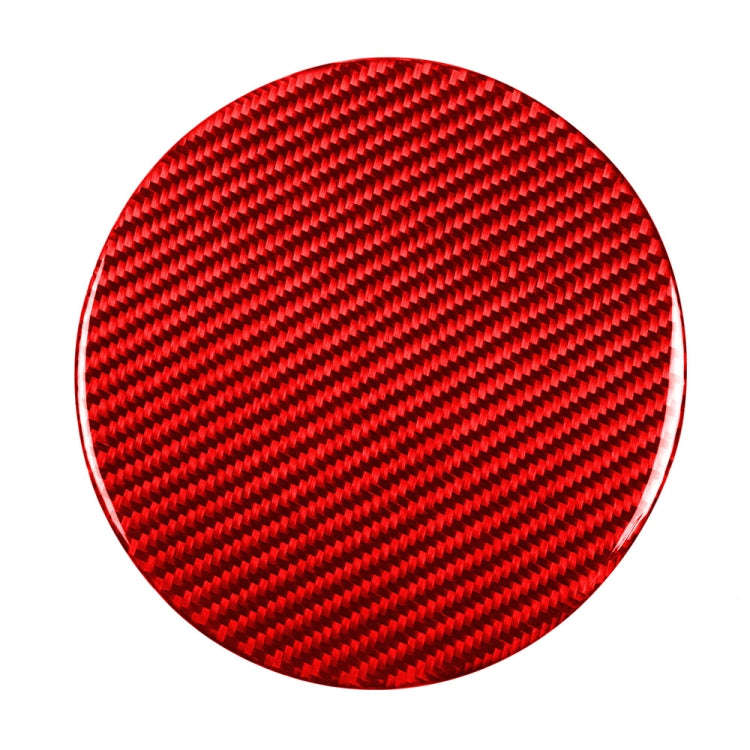 Car Carbon Fiber Fuel Tank Cap Decorative Sticker for Nissan 370Z / Z34 2009-, Left and Right Dri...