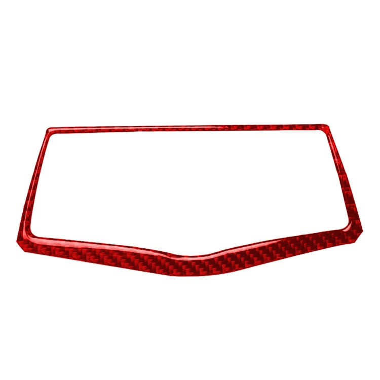 Car Carbon Fiber Multimedia Navigation Button Panel Decorative Sticker for Nissan 370Z / Z34 2009...