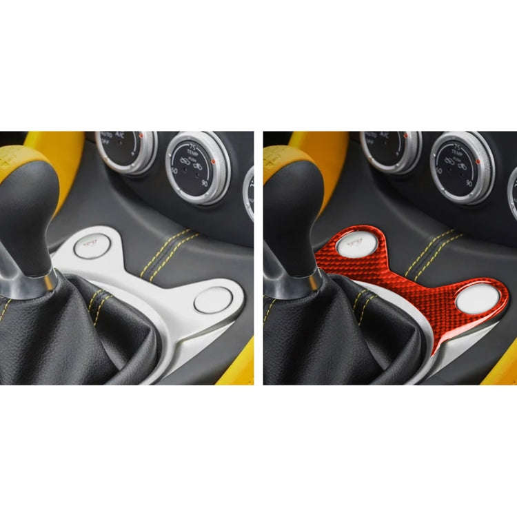 Car Carbon Fiber Manual Gear Panel Decorative Sticker for Nissan 370Z / Z34 2009-, Left and Right...