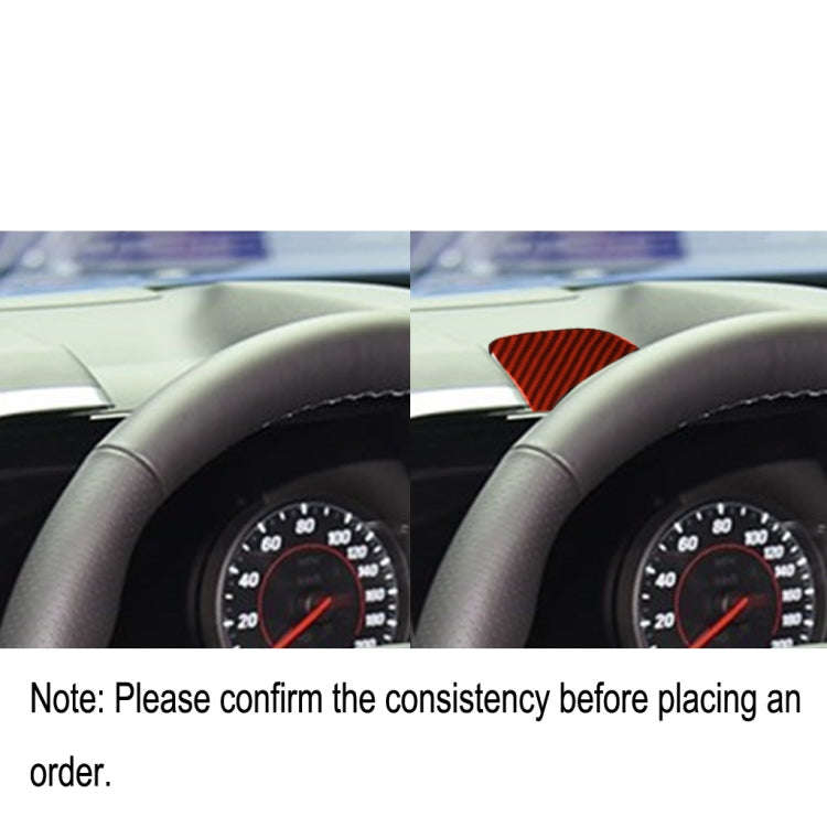 Car Carbon Fiber Dashboard Decorative Sticker for Chevrolet Camaro 2017-2019, Left and Right Driv...