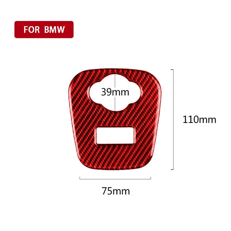 Car Carbon Fiber Cigarette Lighter Cover Decorative Sticker for BMW Mini Cooper F56 F55 F57, Left...