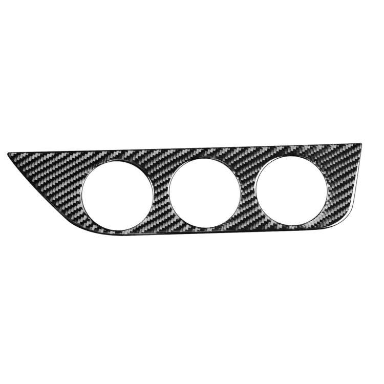 Car Carbon Fiber Air Conditioning Switch Panel Decorative Sticker for Toyota Corolla / Levin 2014...
