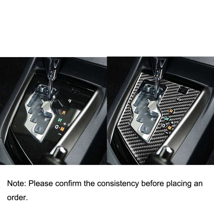 Car Carbon Fiber Gear Panel Decorative Sticker for Toyota Corolla / Levin 2014-2018, Right Drive ...