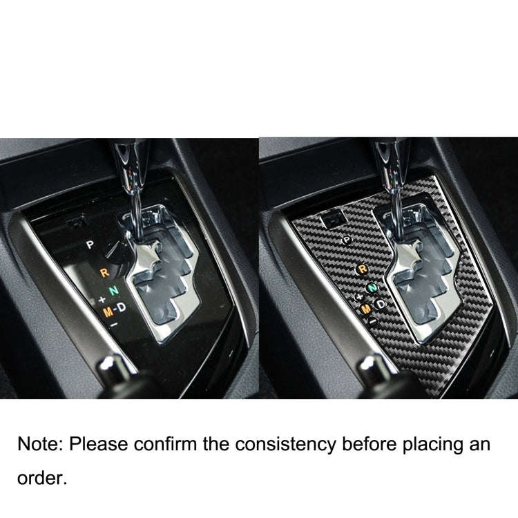 Car Carbon Fiber Gear Panel Decorative Sticker for Toyota Corolla / Levin 2014-2018, Left Drive (...