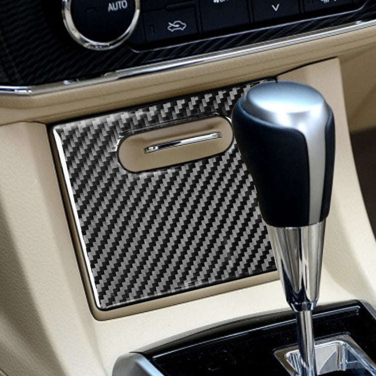 Car Carbon Fiber Cigarette Lighter Cover Decorative Sticker for Toyota Corolla / Levin 2014-2018,...