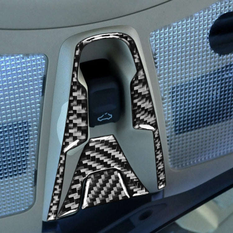 Car Carbon Fiber Reading Light B Decorative Sticker for Volvo XC90 2003-2014, Left and Right Driv...
