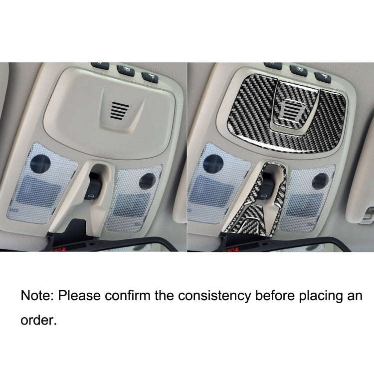 Car Carbon Fiber Reading Light B Decorative Sticker for Volvo XC90 2003-2014, Left and Right Driv...