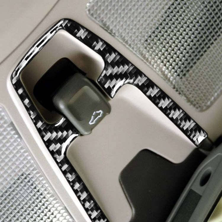 Car Carbon Fiber Reading Light A Decorative Sticker for Volvo XC90 2003-2014, Left and Right Driv...