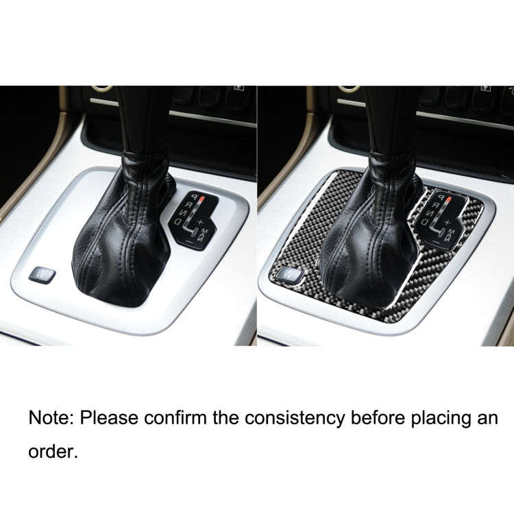 Car Carbon Fiber Gears Decorative Sticker for Volvo XC90 2003-2014, Right Drive
