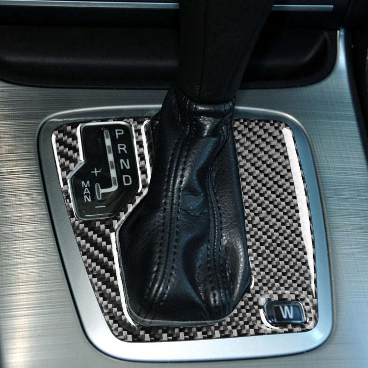 Car Carbon Fiber Gears Decorative Sticker for Volvo XC90 2003-2014, Left Drive