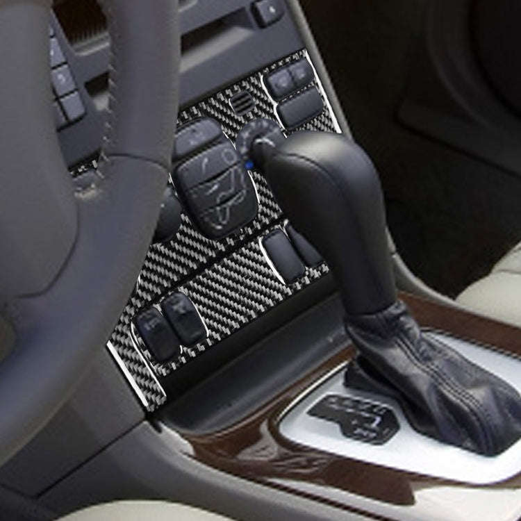 Car Carbon Fiber Air Conditioning Panel A Decorative Sticker for Volvo XC90 2003-2014, Left and R...