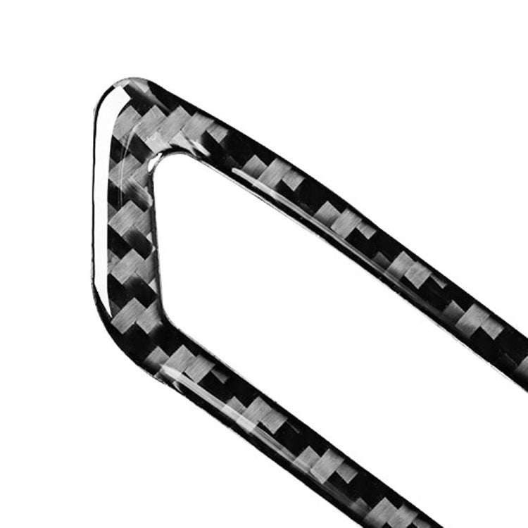 Car Carbon Fiber A-pillar Air Outlet Decorative Sticker for Audi A6L / A7 2019-, Left and Right D...