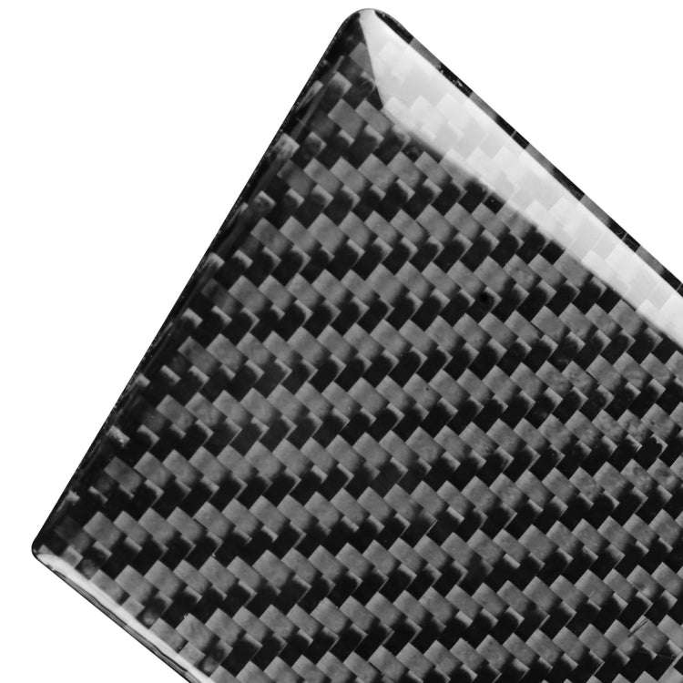 Car Carbon Fiber Glass Lift Panel Decorative Sticker for Volkswagen Beetle 2012-2019, Left Drive
