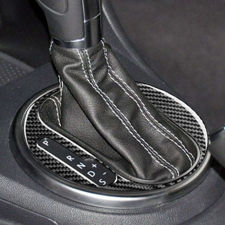 Car Carbon Fiber Gear Panel Inside Frame Decorative Sticker for Volkswagen Beetle 2012-2019, Left...