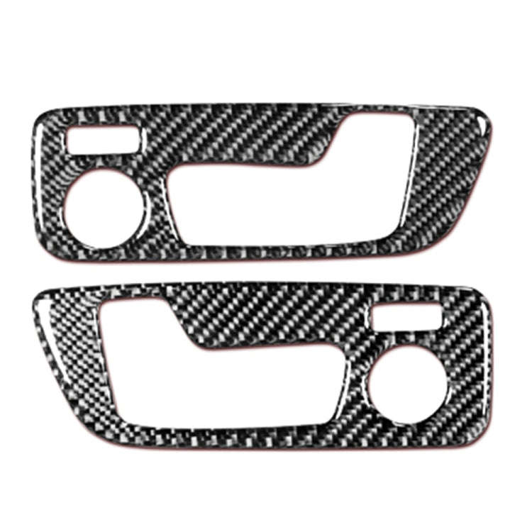 Car Carbon Fiber M High Performance Door Handle A Decorative Sticker for BMW G01 X3 2018-2020 / G...