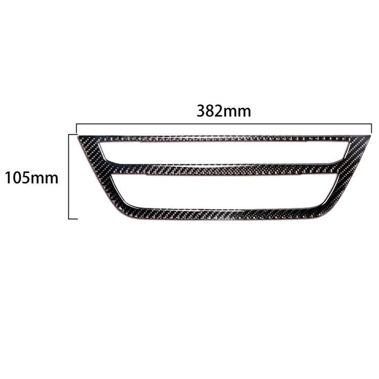 Car Carbon Fiber Air Conditioner CD Control Panel M Performance Decorative Sticker for BMW G01 X3...
