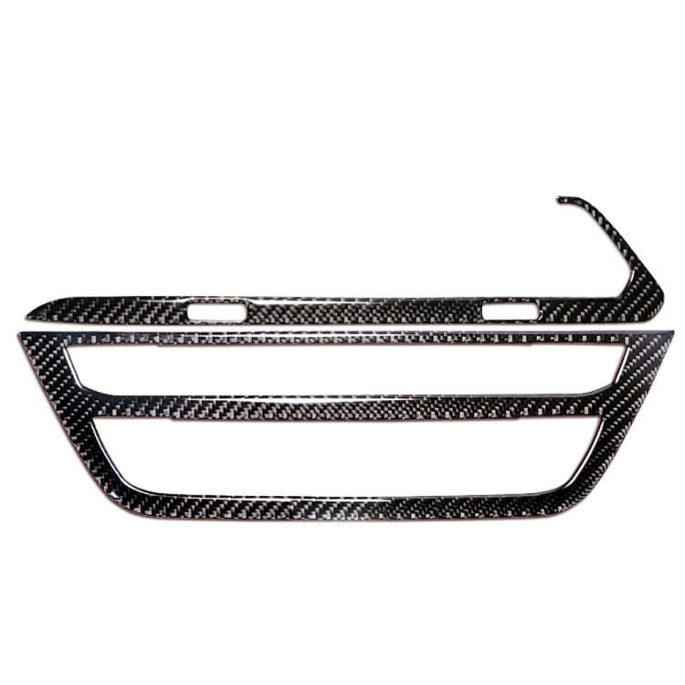 2 in 1 Car Carbon Fiber Air Conditioner CD Control Panel M Performance Decorative Sticker for BMW...