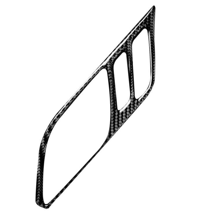 Car Carbon Fiber Inner Door Handle Solid Color Decorative Sticker for BMW G01 X3 2018-2020 / G02 ...
