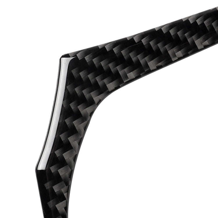 2 in 1 Car Carbon Fiber Steering Wheel Below Decorative Sticker for BMW G01 X3 2018-2020 / G02 X4...