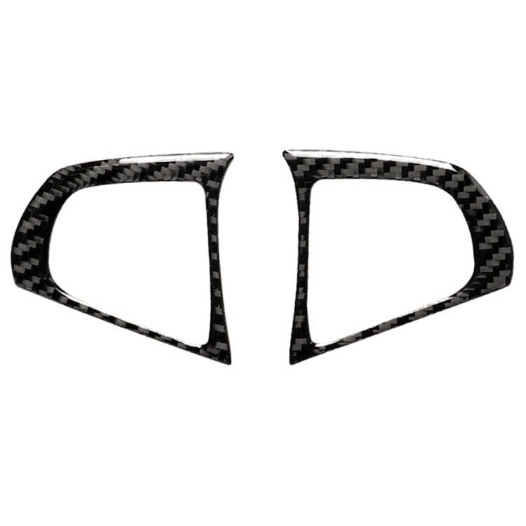 2 in 1 Car Carbon Fiber Steering Wheel Button Solid Color B Decorative Sticker for BMW G01 X3 201...