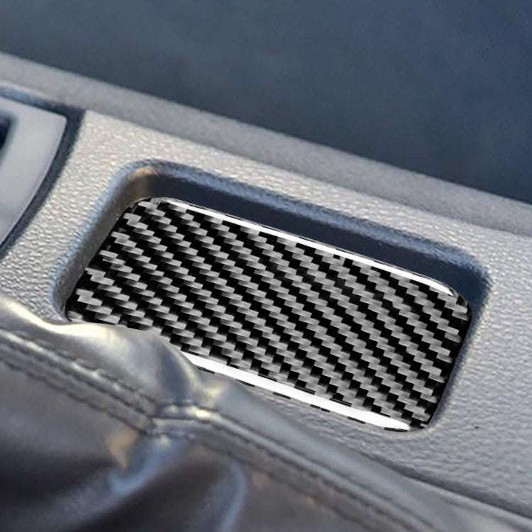 Car Carbon Fiber Storage Box Cover Decorative Sticker for Subaru BRZ / Toyota 86 2017-2019, Left ...