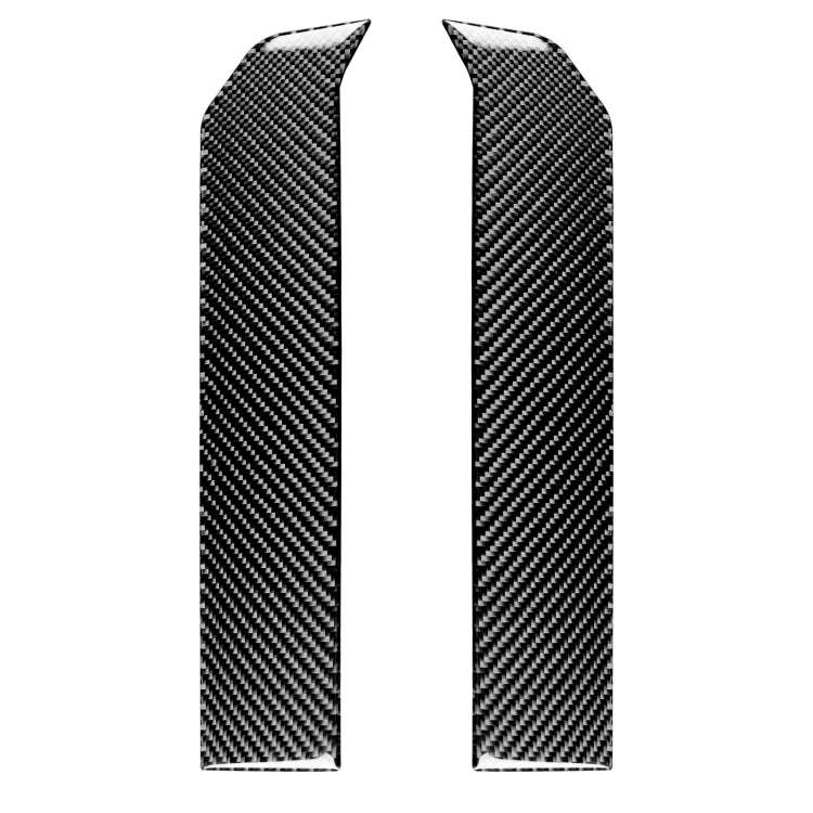 2 in 1 Car Carbon Fiber Both Sides of the Landing Platform Decorative Sticker for Subaru BRZ / To...