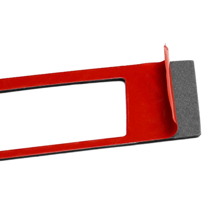 Car Carbon Fiber Emergency Light Frame Decorative Sticker for Subaru BRZ / Toyota 86 2017-2019, L...