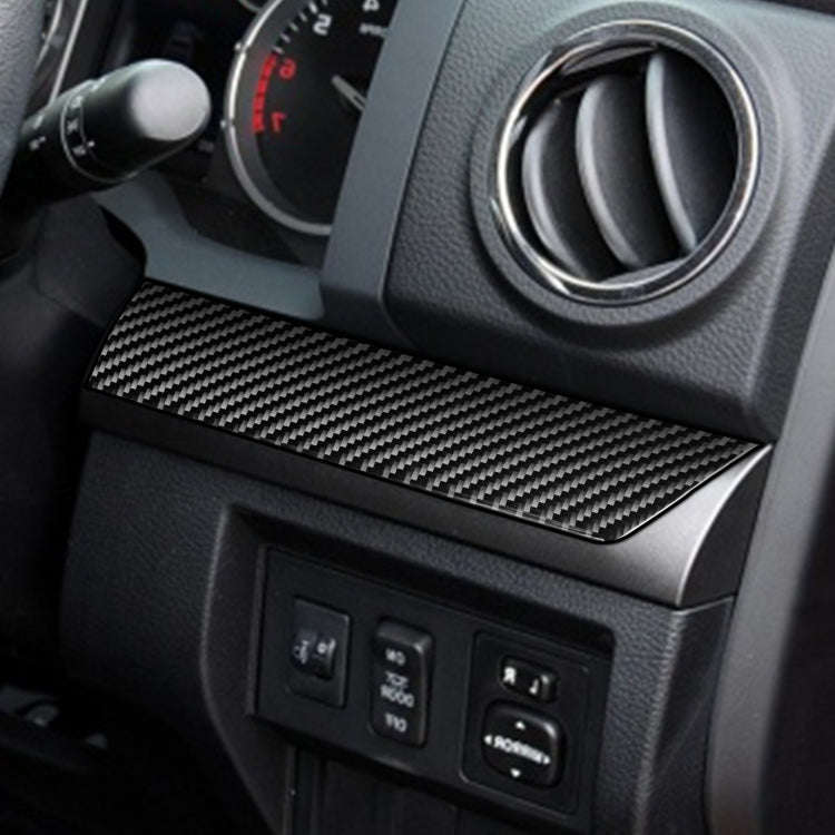 3 PCS / Set Carbon Fiber Car Center Console Decorative Sticker for Toyota Tundra 2014-2018, Right...