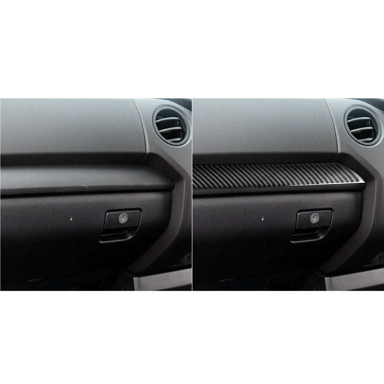 3 PCS / Set Carbon Fiber Car Center Console Decorative Sticker for Toyota Tundra 2014-2018, Right...