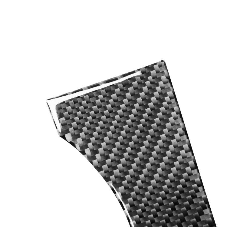 2 PCS / Set Carbon Fiber Car Central Control Gear Decorative Sticker for Toyota Tundra 2014-2018,...