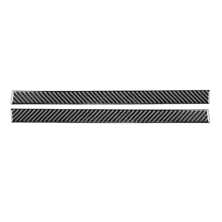 2 PCS / Set Carbon Fiber Car Rearview Mirror Anti-scratch Strip Decorative Sticker for Toyota Tun...