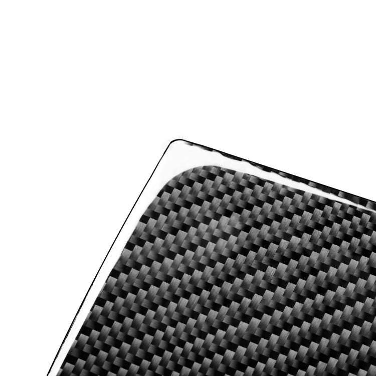 Carbon Fiber Car Rear Exhaust Air Outlet Anti-kick Panel Decorative Sticker for Toyota Tundra 201...