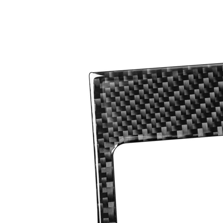 2 PCS / Set Carbon Fiber Car Central Control Air Conditioner Switch Panel Decorative Sticker for ...
