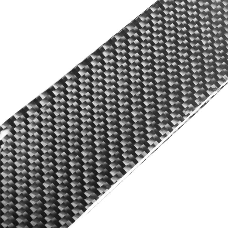 2 PCS / Set Carbon Fiber Car Lamp Eyebrow Decorative Sticker for BMW X5 / F15 2014-2018, Drop Glu...