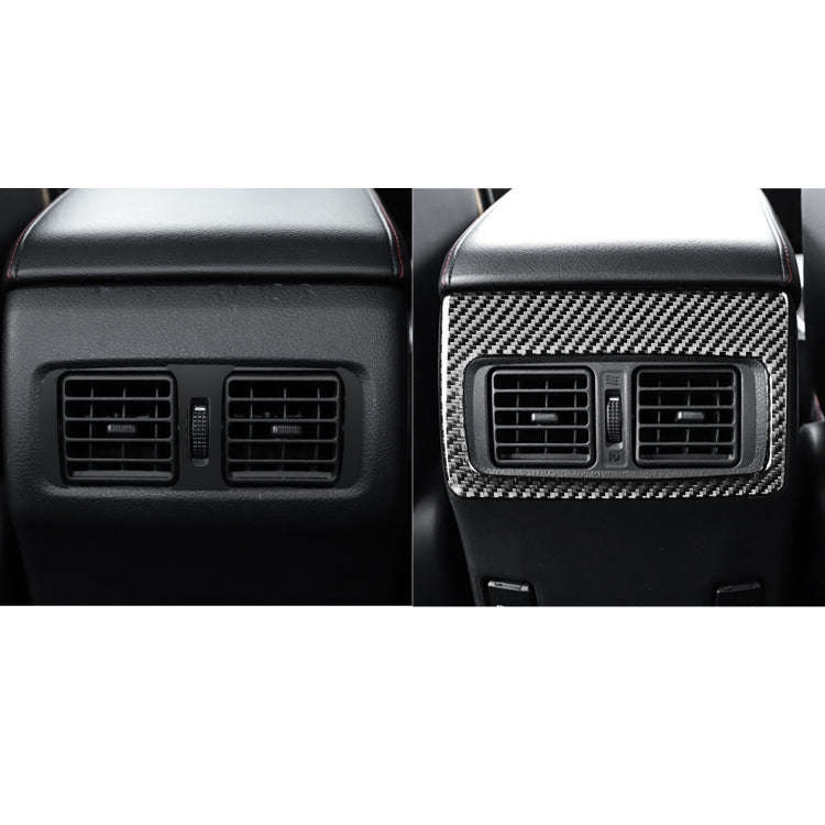 Carbon Fiber Car Rear Air Outlet Decorative Sticker for Toyota 4Runner 2010-2020