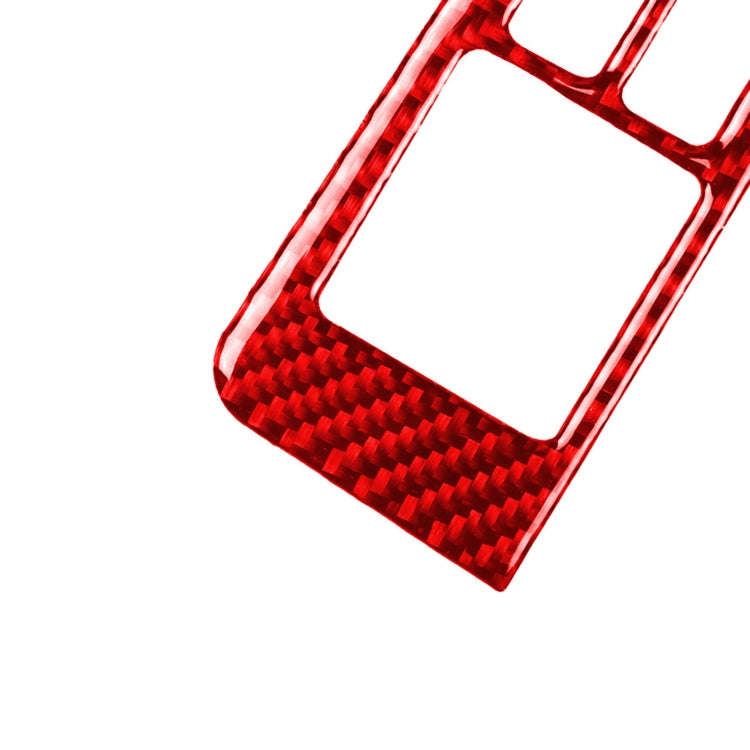 2 PCS / Set Carbon Fiber Car Window Lift Defogger Button Decorative Sticker for Nissan GTR R35 20...