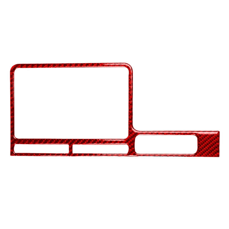 Carbon Fiber Car Navigation Display Frame Decorative Sticker for Nissan GTR R35 2008-2016, Right ...